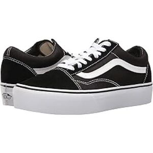 Vans Old Skool Platform Black/White